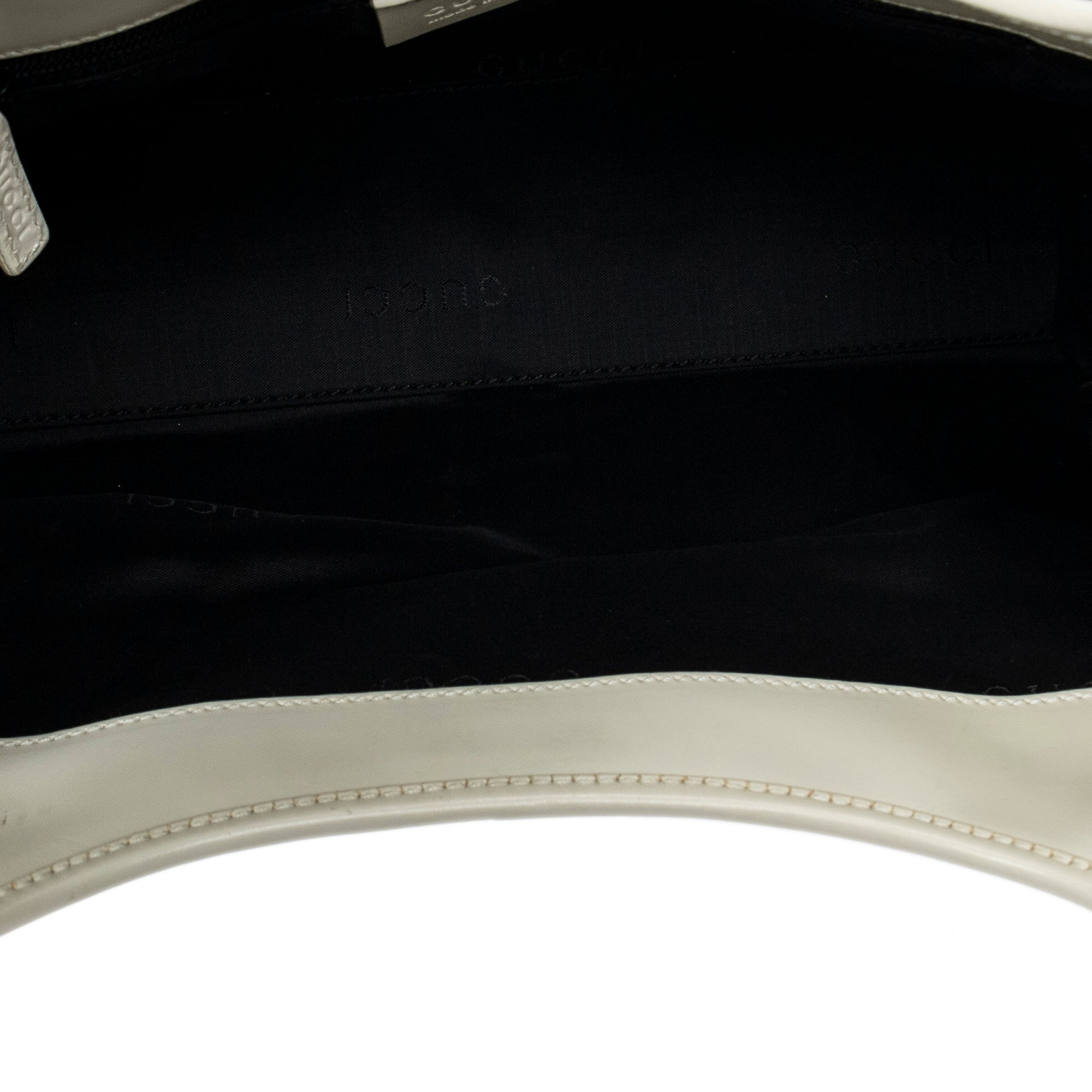 Bolso de hombro pequeño Bardot de lona negra