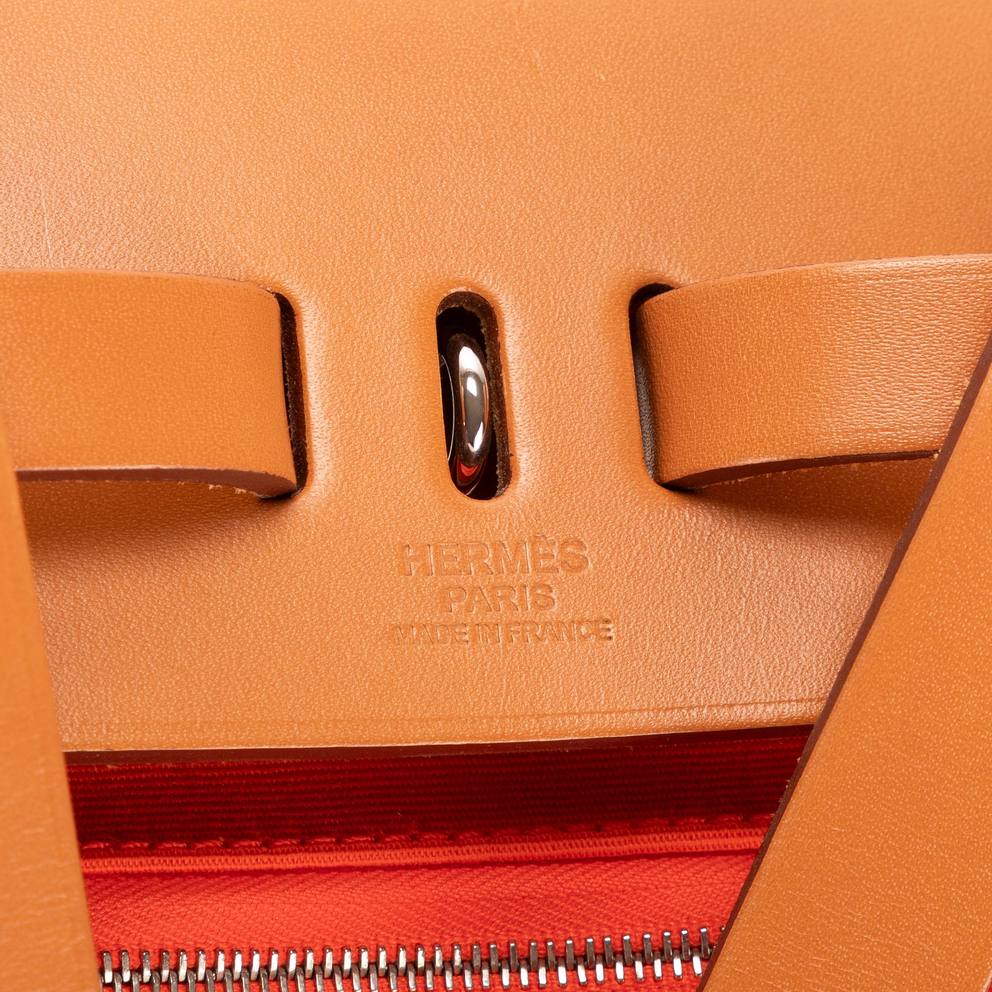 Mochila Herbag A Dos PM Lona Officier Naranja