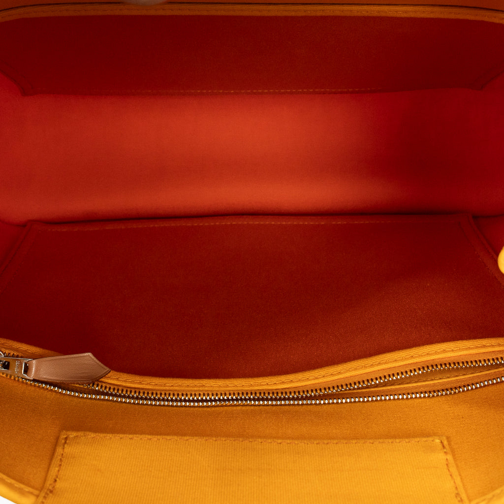 Shoulder Bag Cabag Elan PM Orange Toile Officier Canvas
