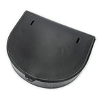 Shoulder Bag Mini Heel Pouch Black Smooth Calfskin Leather