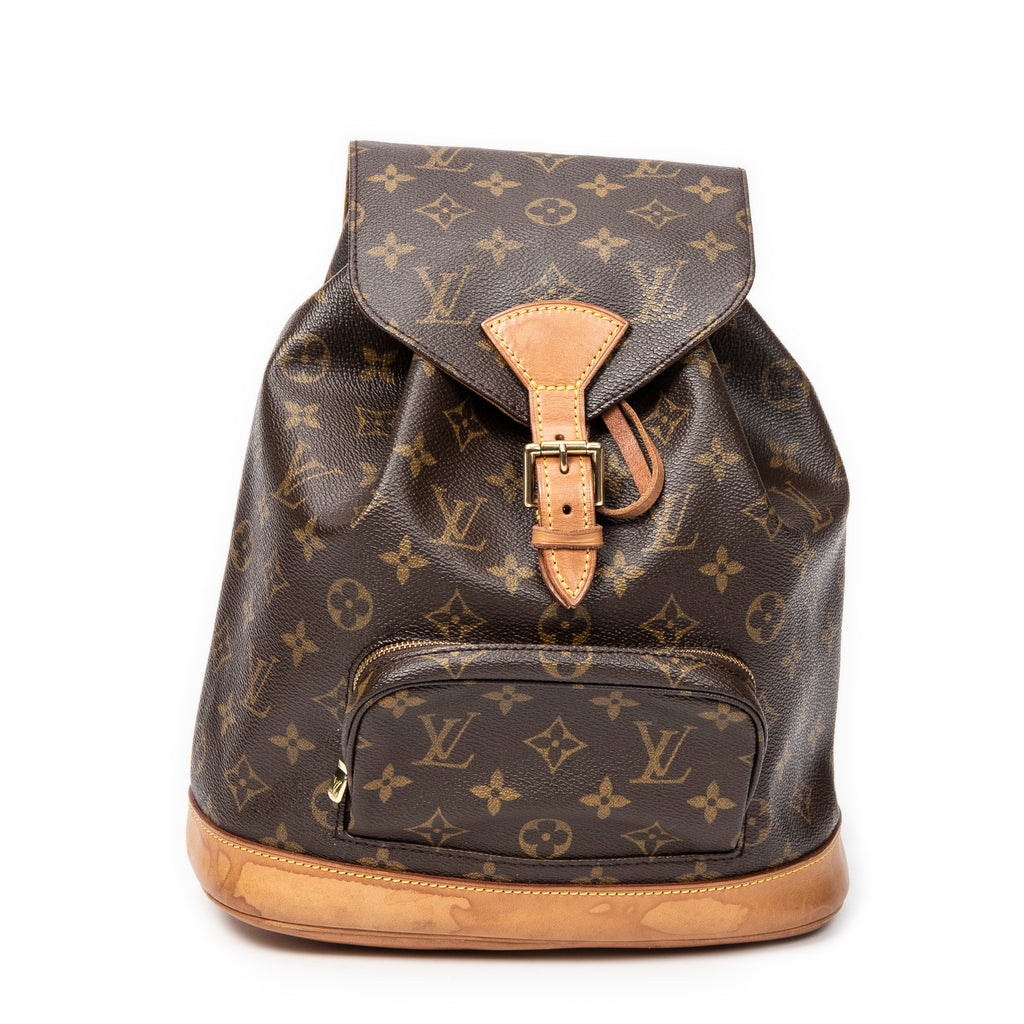 Backpack Montsouris MM Brown Monogram Canvas