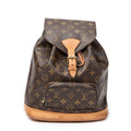 Backpack Montsouris MM Brown Monogram Canvas