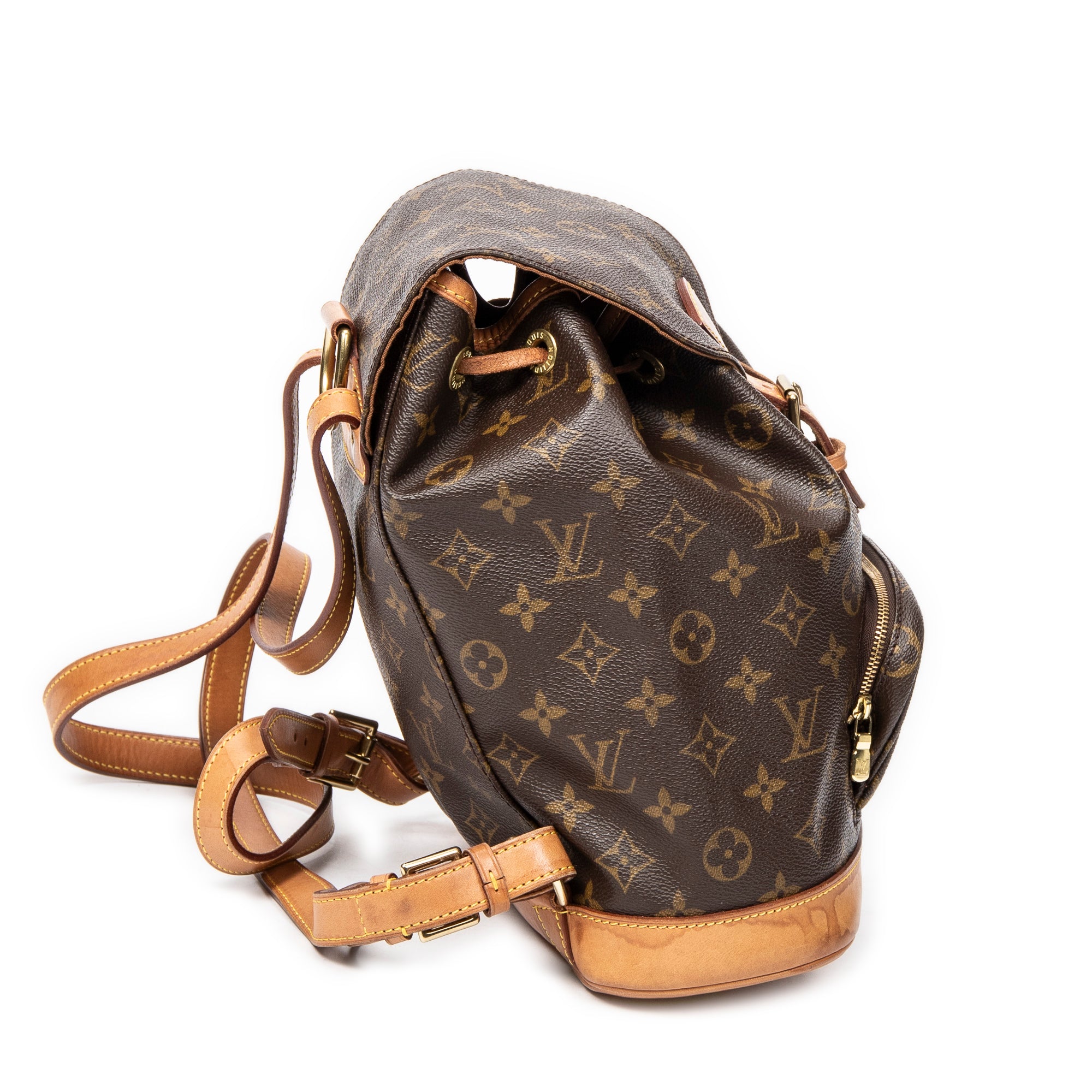 Backpack Montsouris MM Brown Monogram Canvas