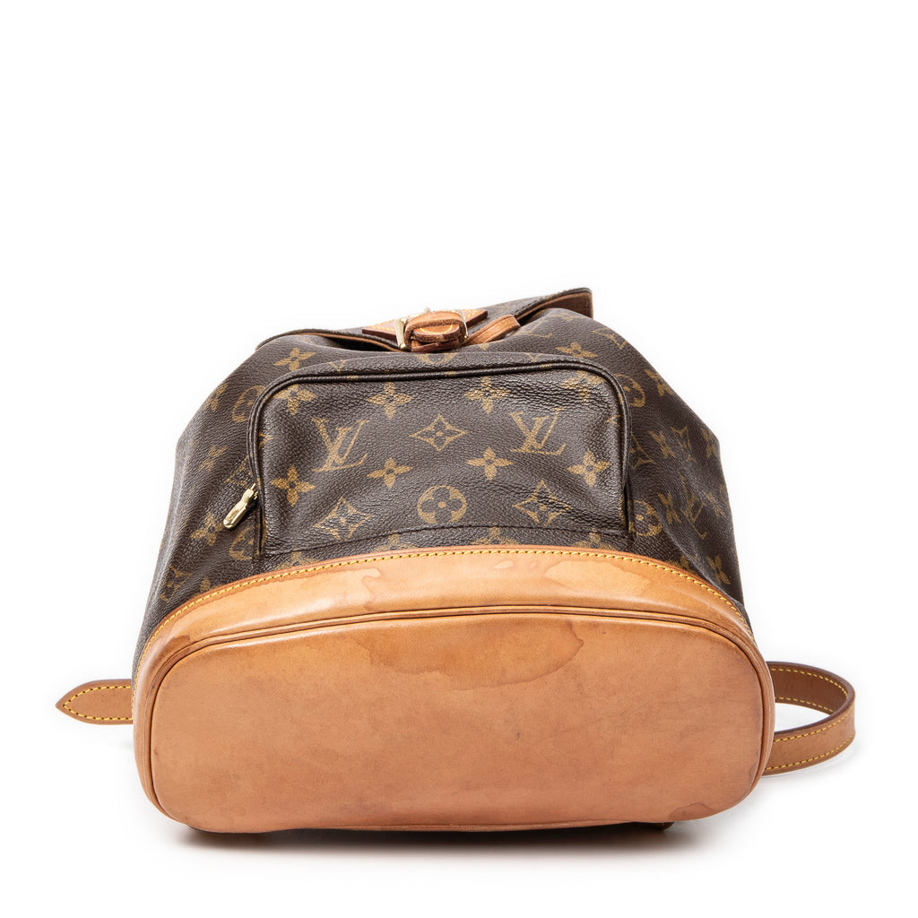Backpack Montsouris MM Brown Monogram Canvas