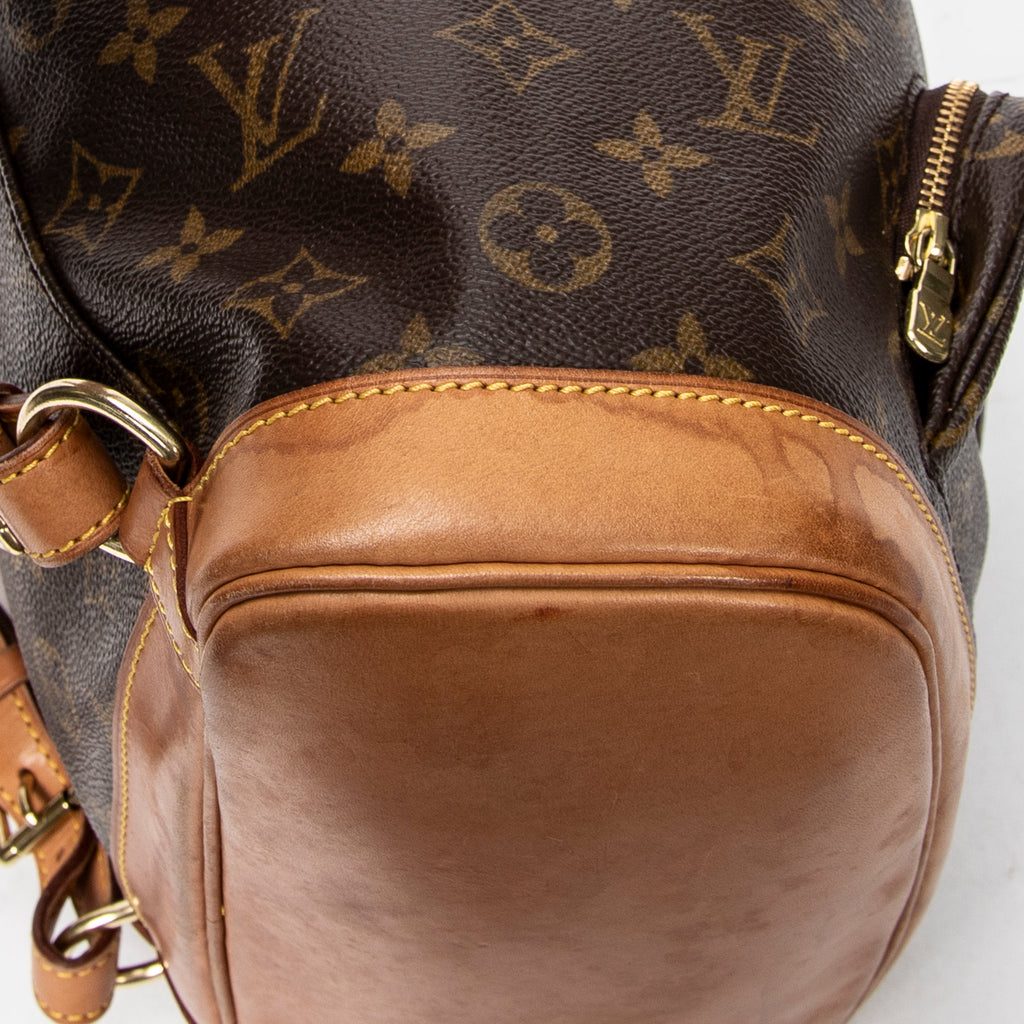 Backpack Montsouris MM Brown Monogram Canvas