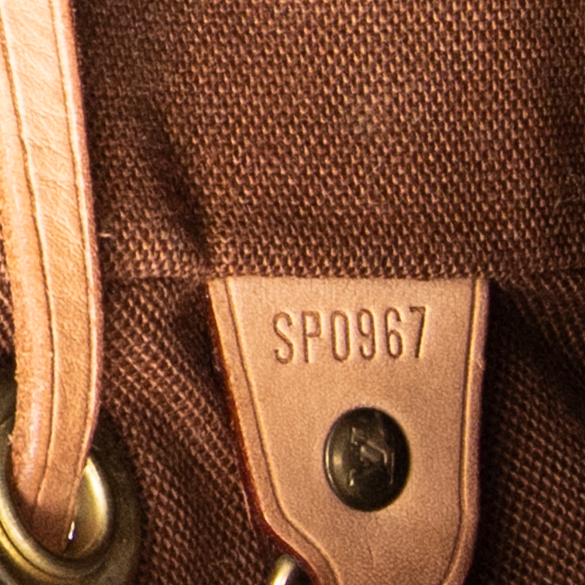 Backpack Montsouris MM Brown Monogram Canvas