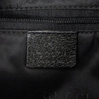 Shoulder Bag Large Jackie Black Nylon Canvas