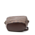 Bolso de Hombro Ipanema PM Lona Damier Ebene Marrón