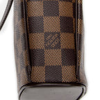 Bolso de Hombro Ipanema PM Lona Damier Ebene Marrón