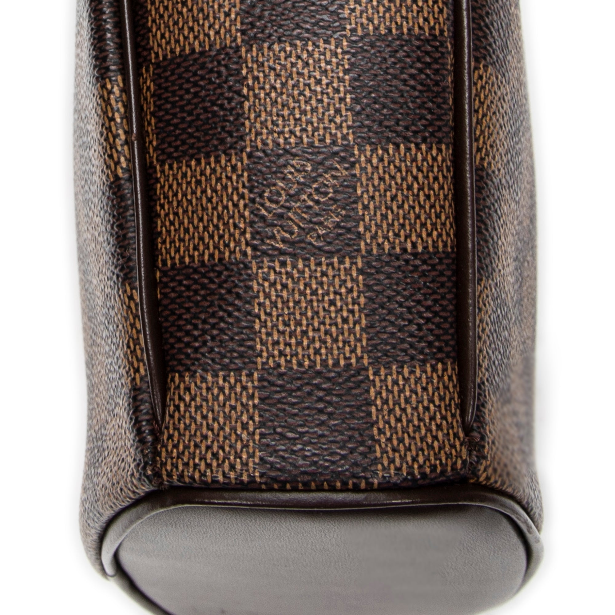 Bolso de Hombro Ipanema PM Lona Damier Ebene Marrón