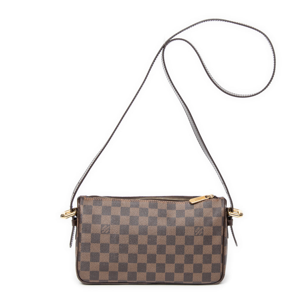 Shoulder Bag Ravello Long Strap GM Brown Damier Ebene