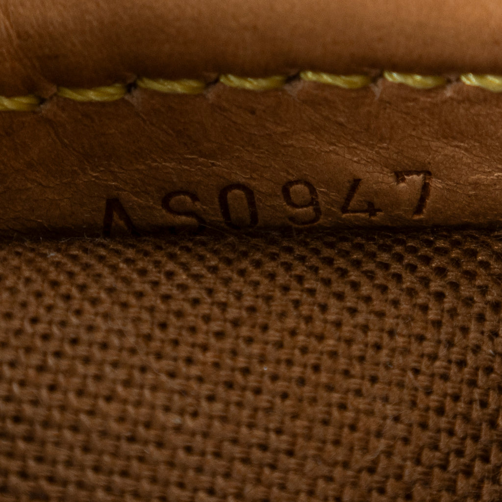 Shoulder Bag Columbine Centenaire GM Brown Damier Ebene