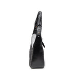 Shoulder Bag Square Flap Hobo Black C Macadam Canvas