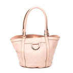 Shoulder Bag Small D Ring Bucket Tote Pink Guccissima Leather