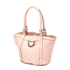 Shoulder Bag Small D Ring Bucket Tote Pink Guccissima Leather