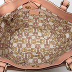 Shoulder Bag Small D Ring Bucket Tote Pink Guccissima Leather