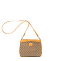 Bolso de Hombro Vintage GG Bandolera Beige Lona Recubierta Microguccissima