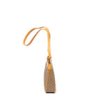 Bolso de Hombro Vintage GG Bandolera Beige Lona Recubierta Microguccissima