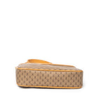 Bolso de Hombro Vintage GG Bandolera Beige Lona Recubierta Microguccissima