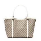 Shoulder Bag Medium Joy Tote Beige Supreme Coated Canvas
