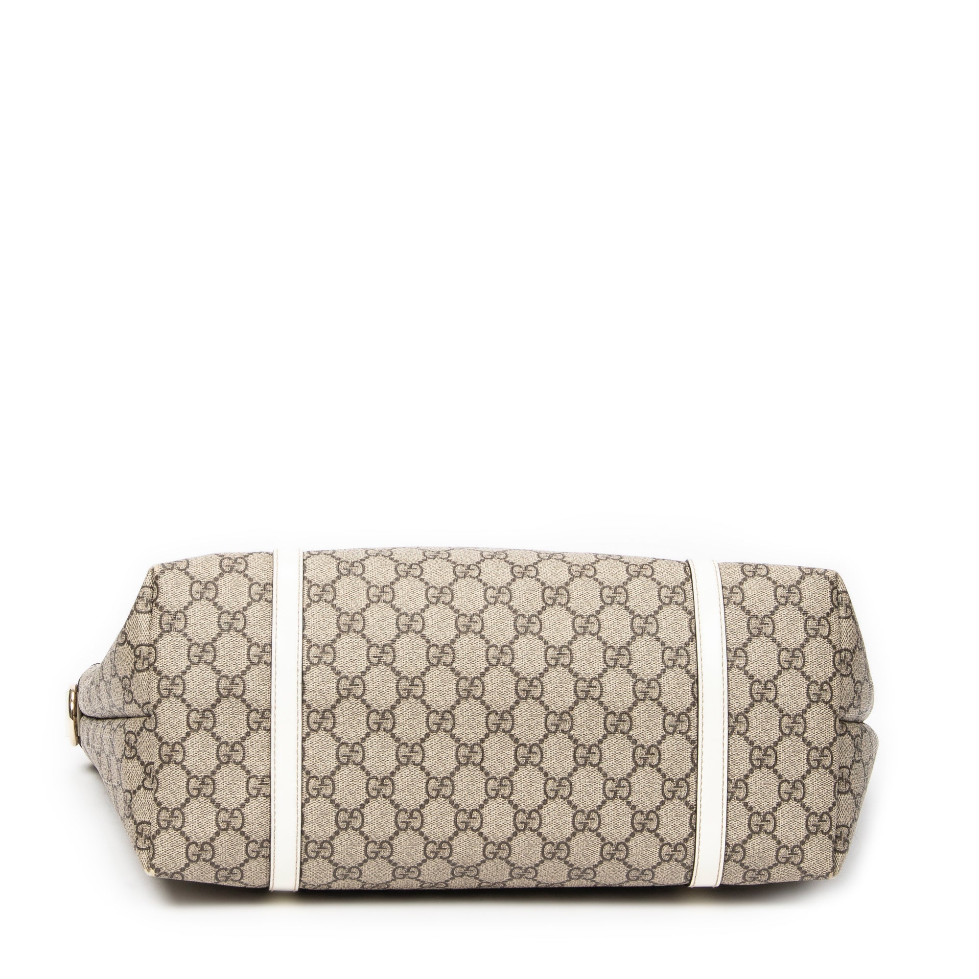 Shoulder Bag Medium Joy Tote Beige Supreme Coated Canvas