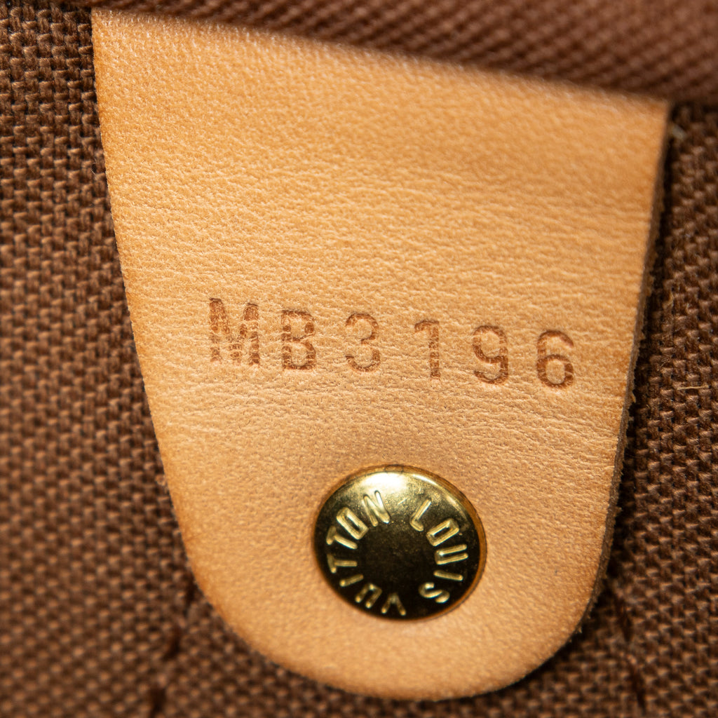 Bolso de mano Speedy 30 Lona Monogram Marrón