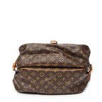 Shoulder Bag Saumur GM Brown Monogram Canvas