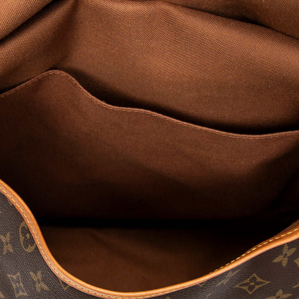 Shoulder Bag Saumur GM Brown Monogram Canvas