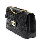 Chanel - Maxi Jumbo XL à rabat - Noir