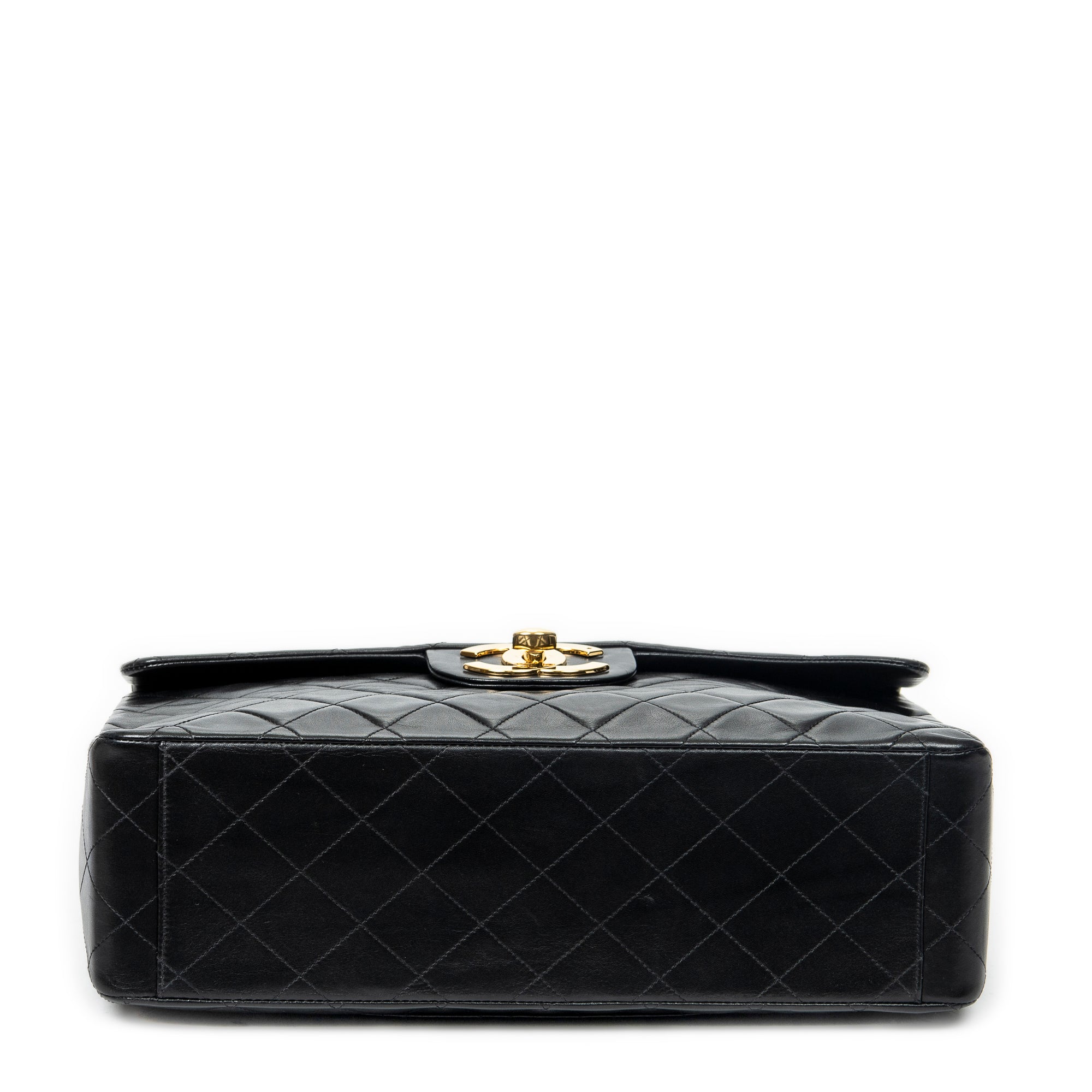 Chanel - Maxi Jumbo XL à rabat - Noir