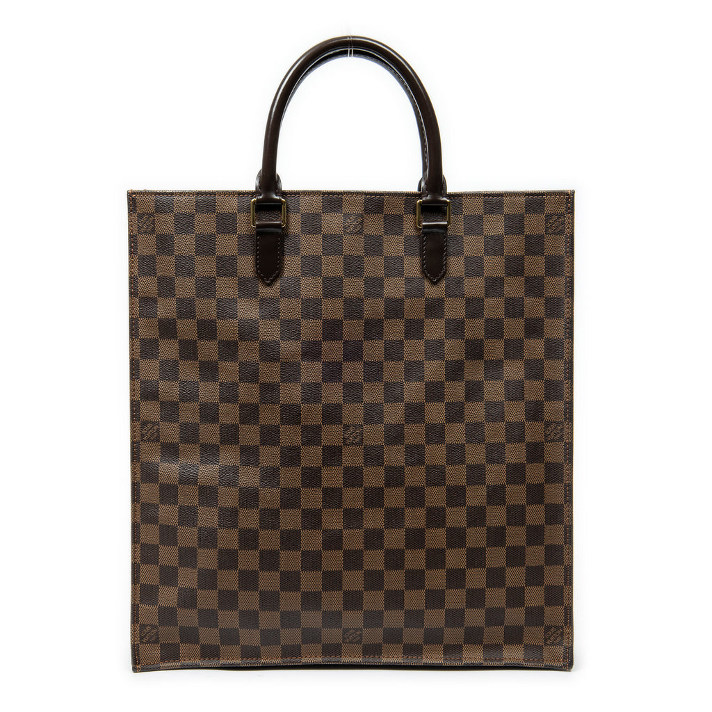 Handbag Sac Plat Brown Damier Ebene