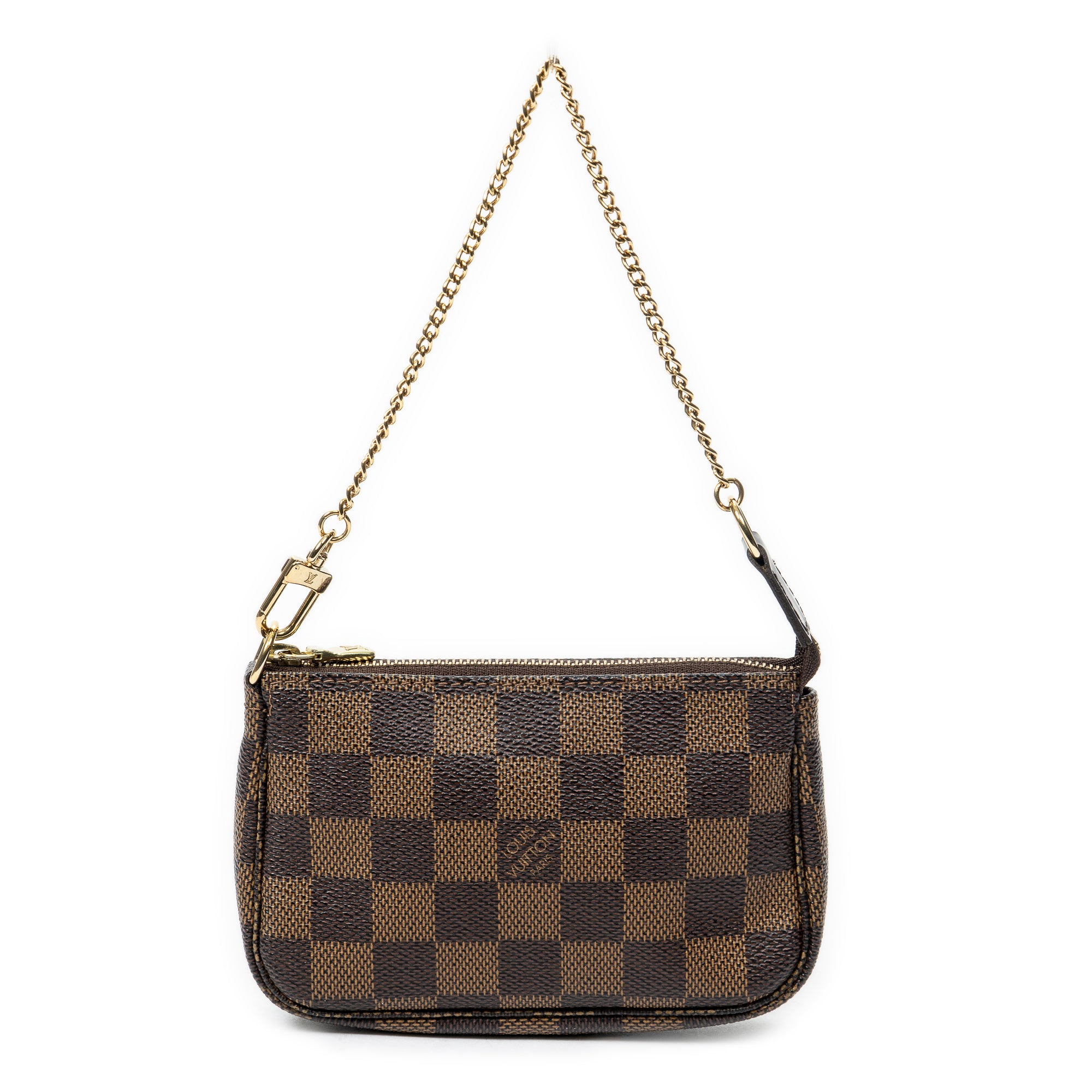 Pouch Mini Pochette Accessoires Brown Damier Ebene