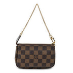 Pouch Mini Pochette Accessoires Brown Damier Ebene