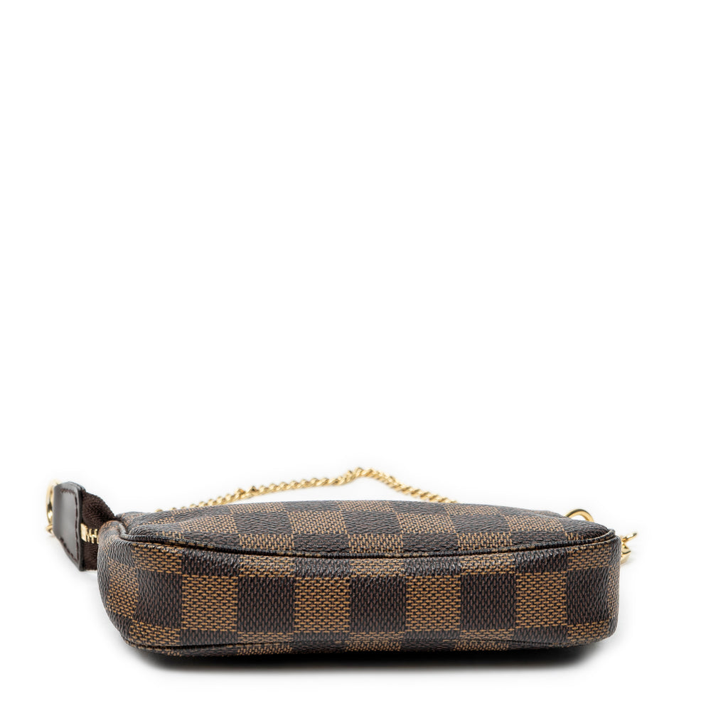 Pouch Mini Pochette Accessoires Brown Damier Ebene