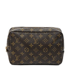 Bolsa de Aseo PM Lona Monogram Marrón