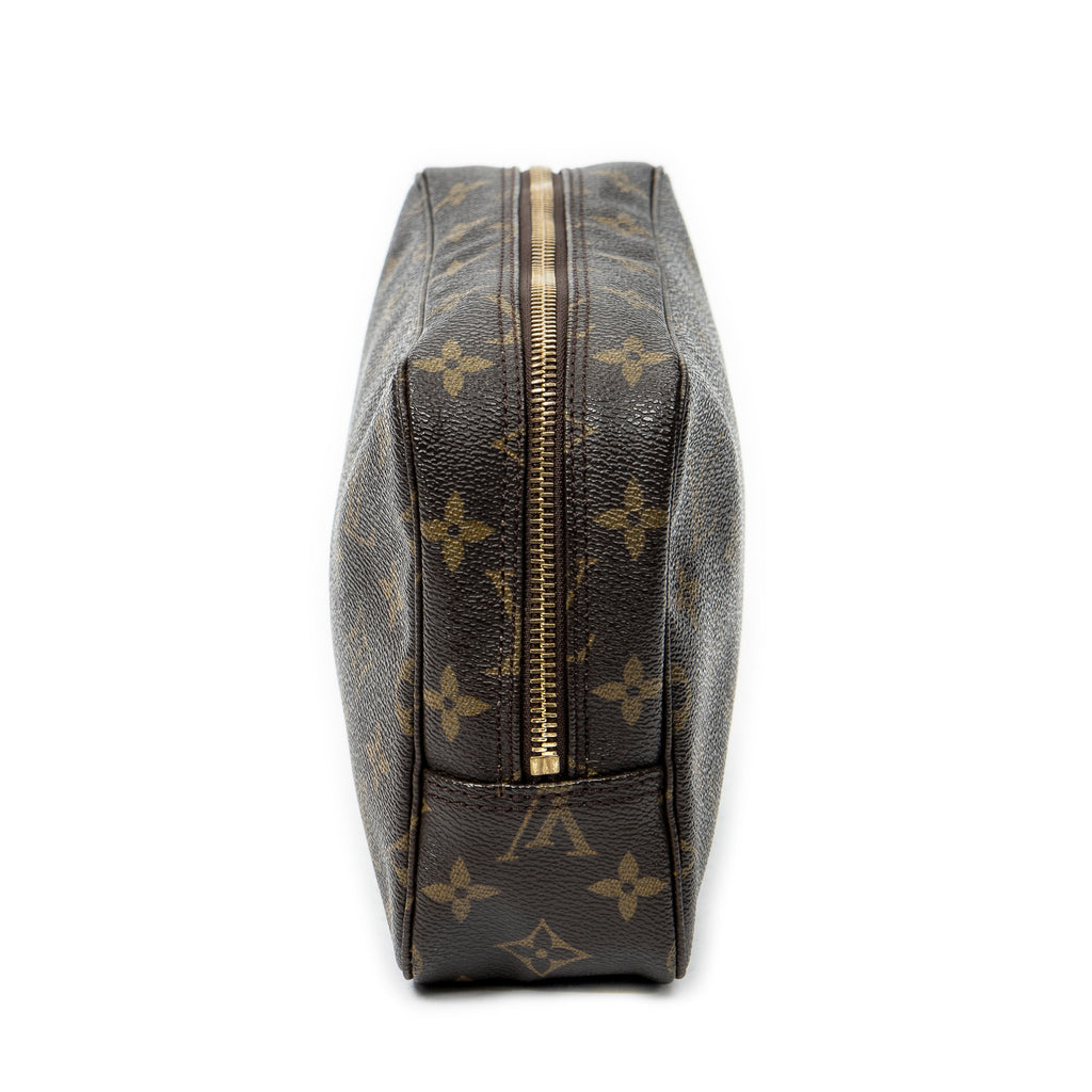 Bolsa de Aseo PM Lona Monogram Marrón
