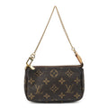 Pouch Mini Pochette Accessoires Brown Monogram Canvas