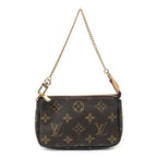 Pouch Mini Pochette Accessoires Brown Monogram Canvas