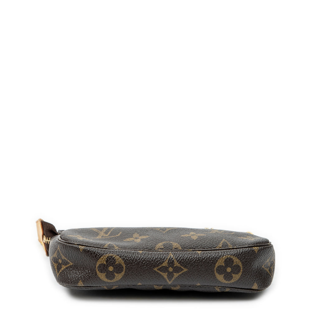 Pouch Mini Pochette Accessoires Brown Monogram Canvas