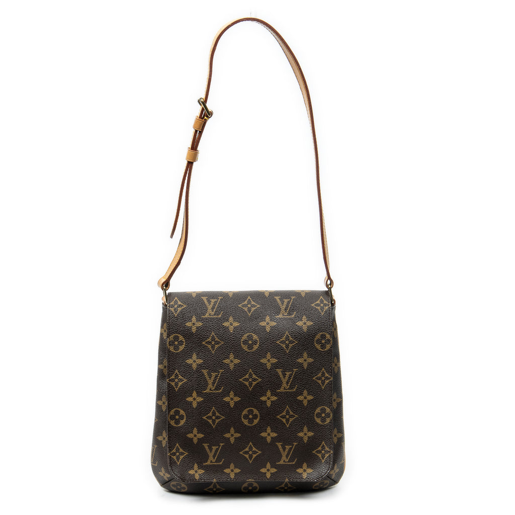 Shoulder Bag Musette Salsa Brown Monogram Canvas