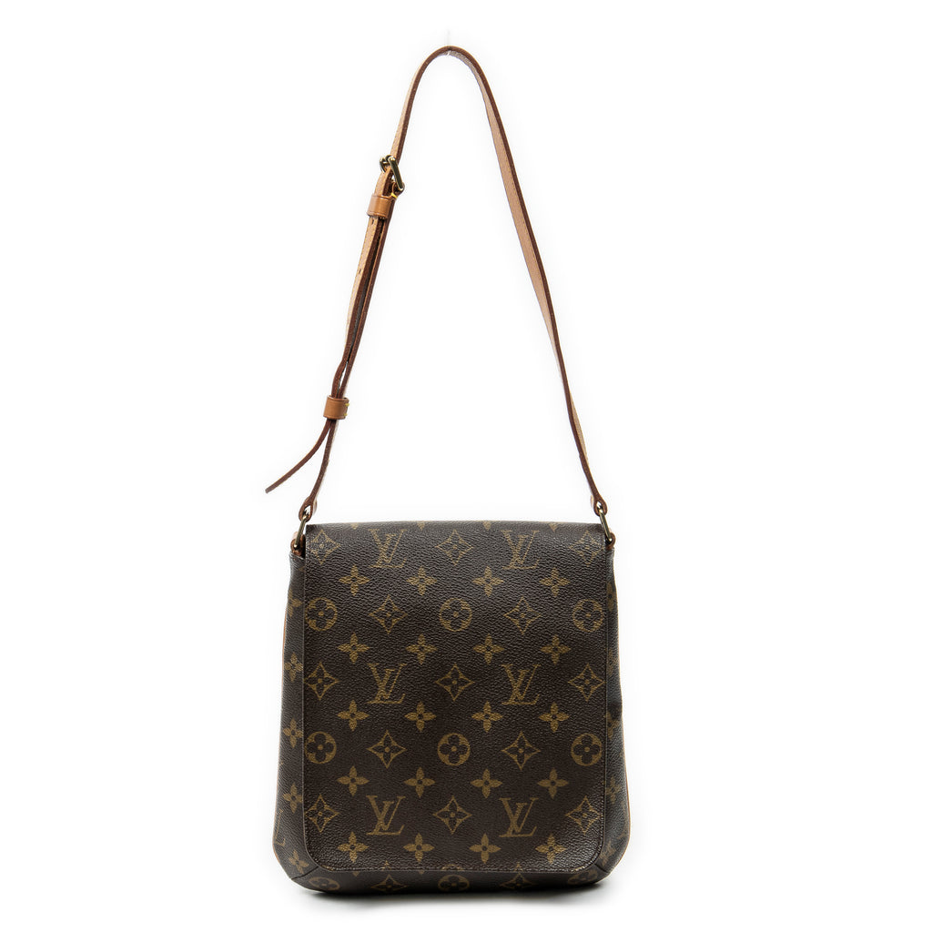 Shoulder Bag Musette Salsa Brown Monogram Canvas