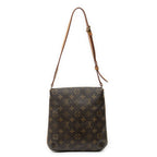 Shoulder Bag Musette Salsa Brown Monogram Canvas