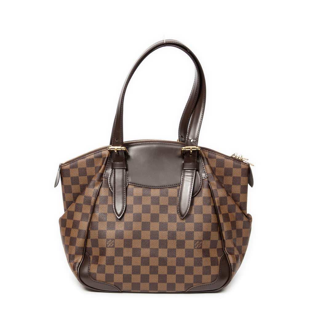 Shoulder Bag Verona MM Brown Damier Ebene