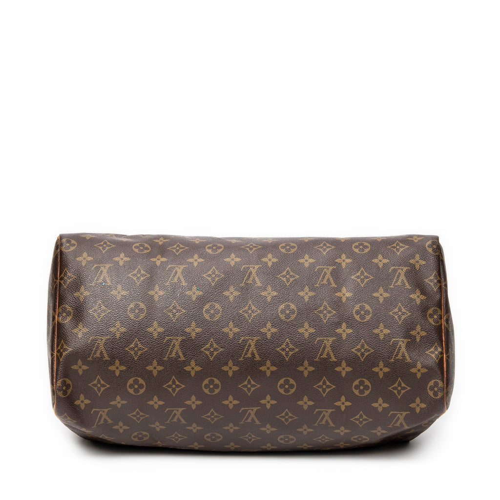 Handbag Speedy 40 Brown Monogram Canvas