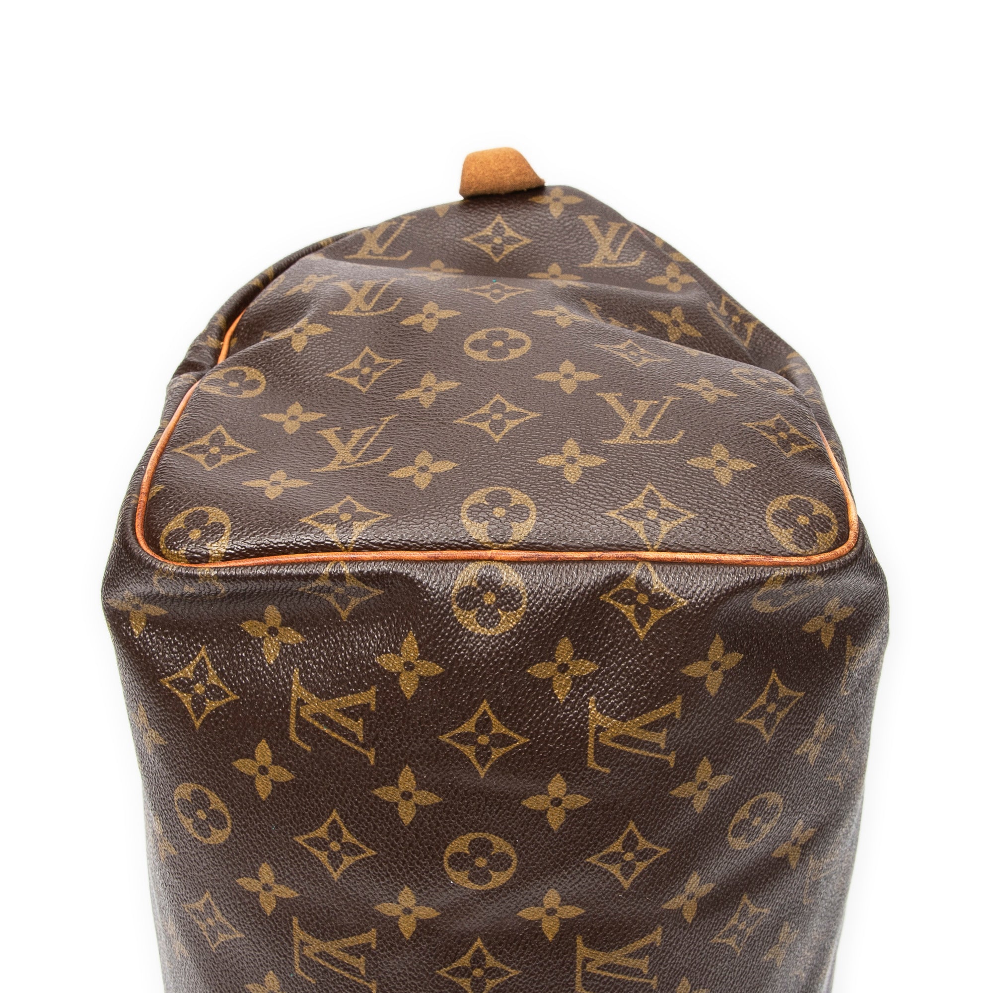 Handbag Speedy 40 Brown Monogram Canvas