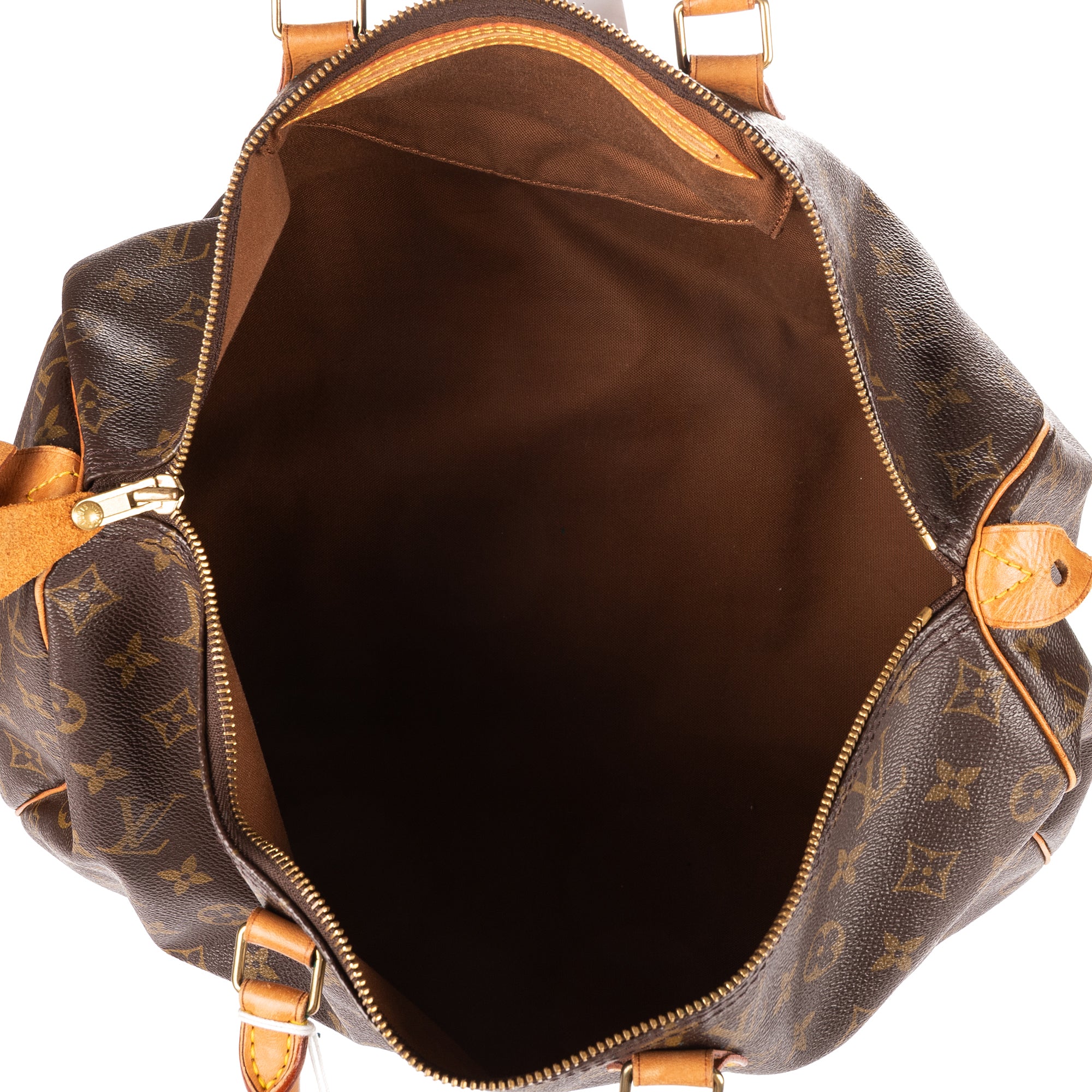 Handbag Speedy 40 Brown Monogram Canvas