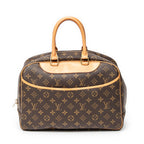 Bolso de mano Deauville Lona Monogram Marrón
