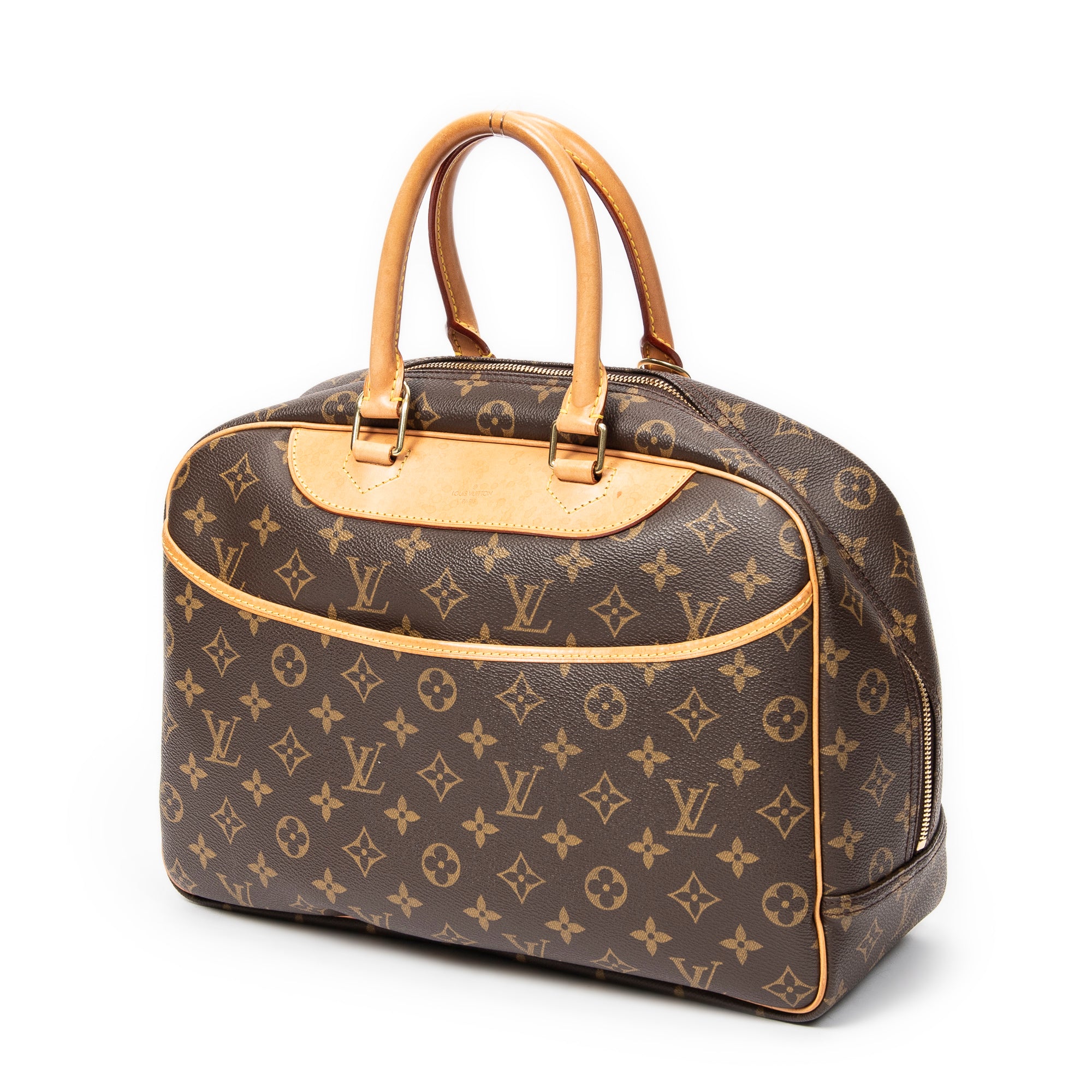 Bolso de mano Deauville Lona Monogram Marrón