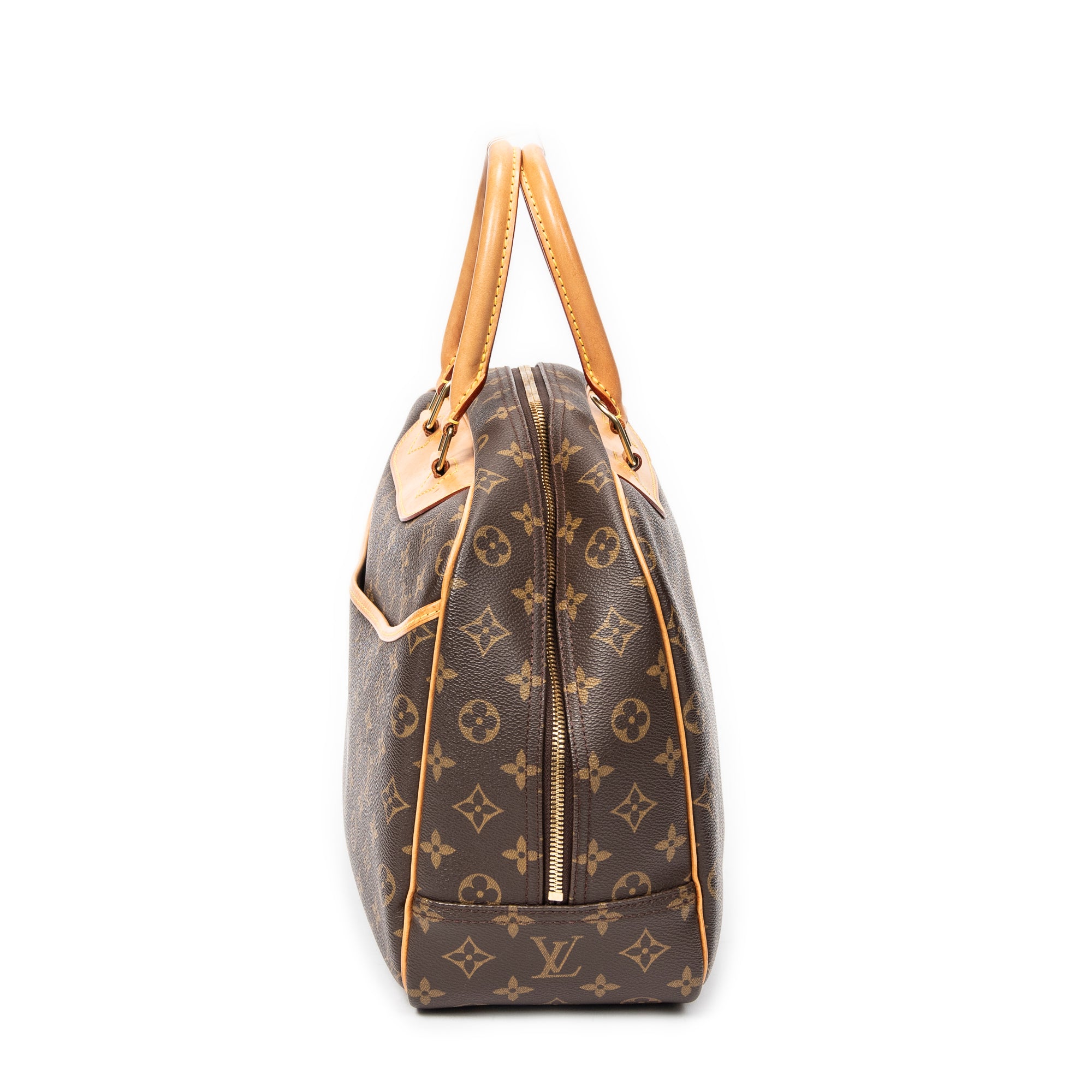 Bolso de mano Deauville Lona Monogram Marrón