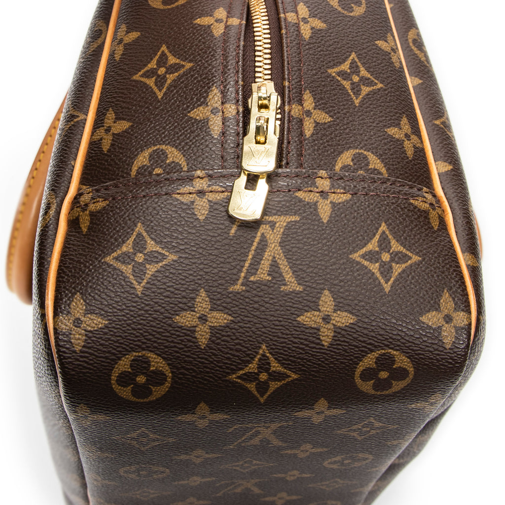 Bolso de mano Deauville Lona Monogram Marrón